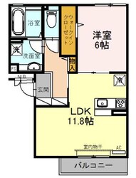 セント コリーヌE棟の物件間取画像